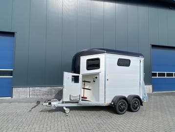 BOCKMANN PORTAX ESPRIT 2 -PAARDS 2.400 KG ALL - IN AKTIE!!, Ophalen, Nieuw, Aluminium, 2-paards trailer
