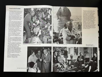 Frank Sinatra - Origineel tourprogramma (1982), Ophalen of Verzenden, Gebruikt, Boek, Tijdschrift of Artikel