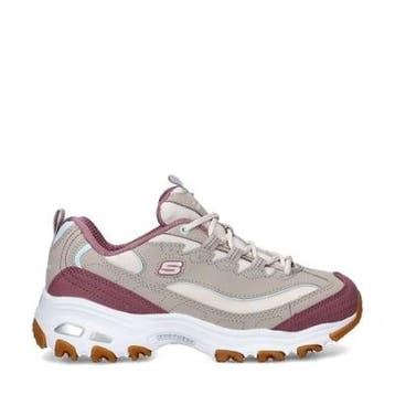Skechers DLites Popular Vote lage sneakers voor dames, Skechers, Bruin, Verzenden, Nieuw