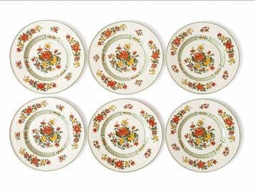 Villeroy & Boch - 6 Grandes Assiettes Luxe - Tafelservies