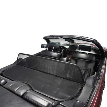 Mercedes-Benz E-Klasse (1991-1997) Cabrio windscherm Zwart, Ophalen of Verzenden