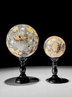 Geen minimumprijs - Prachtig paar gele Maligano Jasper, Antiek en Kunst