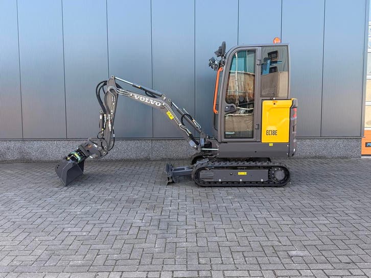 Verkocht | Volvo EC18E graafmachine (2026), Zakelijke goederen, Machines en Bouw | Kranen en Graafmachines, Ophalen of Verzenden