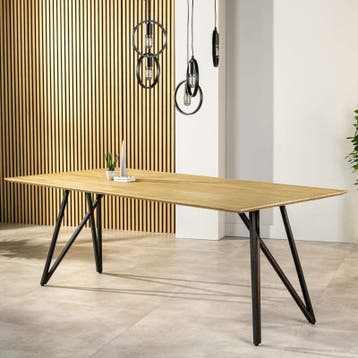 Eettafel Ana Naturel - MAGAZIJN OPRUIMING - magazijn opru..., Nieuw
