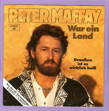 Peter Maffay – War Ein Land / Draussen Ist Es Wirklich Heiss, Cd's en Dvd's, Vinyl Singles, Ophalen of Verzenden, Nieuw in verpakking