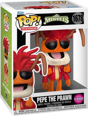 Funko Pop! - Muppets - Pepe the Prawn (Flocked) #1678 |, Verzamelen, Poppetjes en Figuurtjes, Verzenden, Nieuw