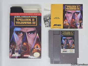Nintendo NES - Wizards & Warriors III + Reg. Card - USA, Spelcomputers en Games, Verzenden, Gebruikt