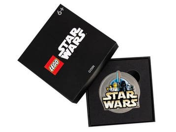 Lego x Star Wars 25th Anniversary Coin / Munt 5008899, Verzenden, Zo goed als nieuw