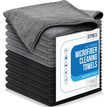 Strex Microvezeldoekjes - 12 Stuks 30 x 30 cm - Wasbaar, Verzenden