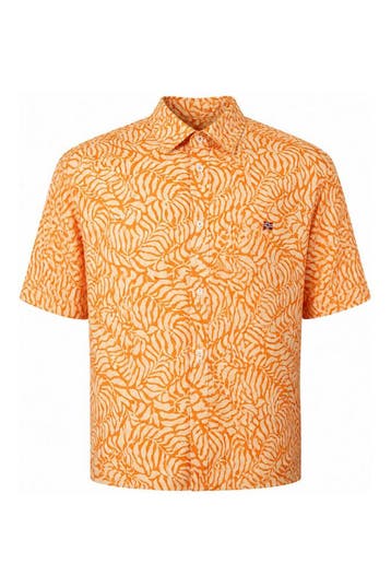 Napapijri Overhemd in maat XL Oranje, Verzenden, Zo goed als nieuw, Overige kleuren, Napapijri