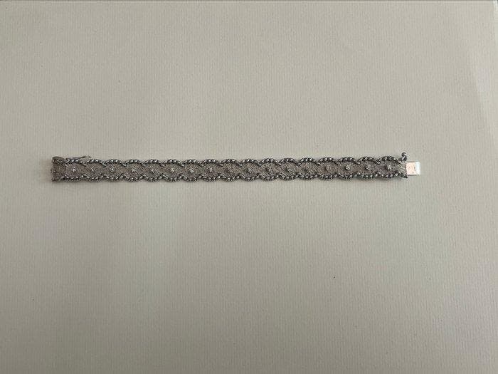 Armband - 18 karaat Witgoud, Sieraden, Tassen en Uiterlijk, Armbanden