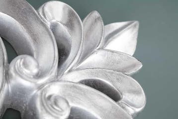 Elegante wandspiegel VENICE 75x75cm zilver antiek barokstijl, Huis en Inrichting, Woonaccessoires | Spiegels, Ophalen of Verzenden