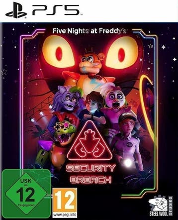Playstation 5 Five Nights at Freddys: Security Breach, Verzenden, Zo goed als nieuw