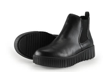 Rieker Snowboots in maat 39 Zwart, Verzenden, Zwart, Snowboots, Zo goed als nieuw