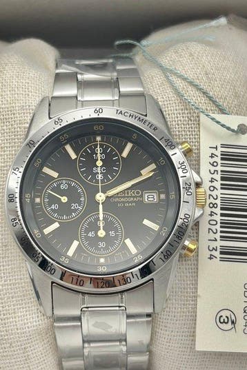 Seiko - Zonder minimumprijs - Seiko Chronograph SBTQ043