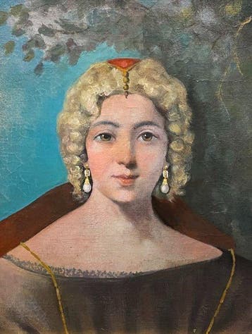 École Européene (XIX) - La Prima Donna