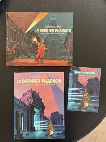 Blake & Mortimer - Le Dernier pharaon + folder - 2x C - 2, Boeken, Nieuw