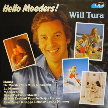 LP gebruikt - Will Tura - Hello Moeders!, Verzenden, Zo goed als nieuw, Overige formaten