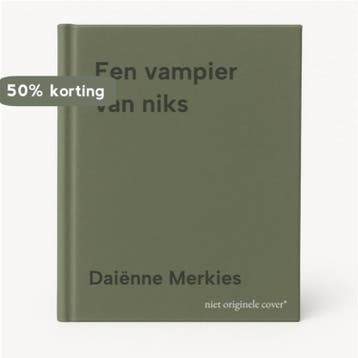 Een vampier van niks - Daiënne Merkies 9789051163049, Verzenden, Gelezen, Daiënne Merkies