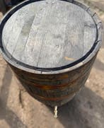 Whiskyvaten 125 L - bloembak - regenton - eikenhout - tuin, Met kraantje, Ophalen of Verzenden, Hout, Nieuw