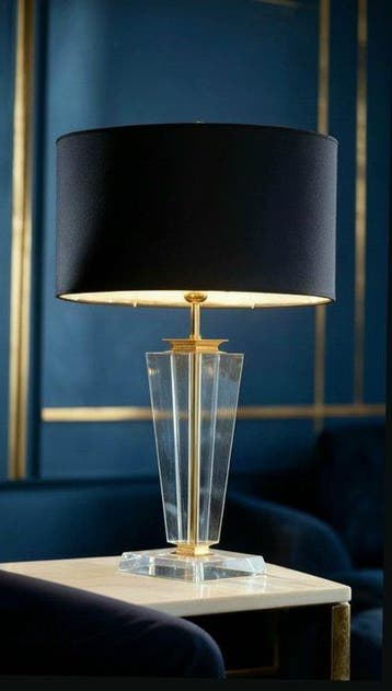 Lamp - Stijl Hollywood Regency - Zeldzaam model - Lucite,, Nieuw