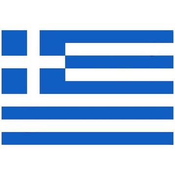 Vlag van Griekenland mini formaat 60 x 90 cm - Griekenland.., Ophalen of Verzenden, Nieuw