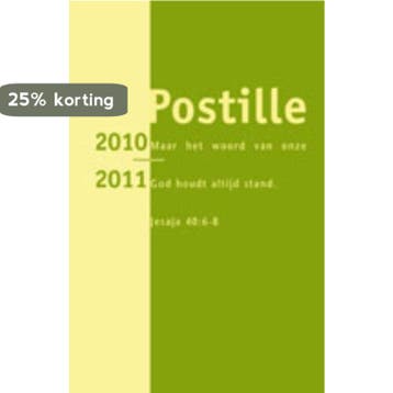 POSTILLE 62 9789023924760, Verzenden, Gelezen