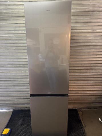 WEG=WEG: Samsung Koelvriescombinatie Zilver Energieklasse E, 200 liter of meer, Verzenden, Met aparte vriezer, 160 cm of meer