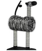 Krabpaal Zebra Design – Kattenboom met Tunnel en Sisal, Verzenden, Nieuw
