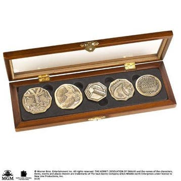 The Hobbit Dwarven Treasure Coin Set, Ophalen of Verzenden, Nieuw