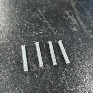 4x Lundia metalen schappendragers, plankendragers, legbordha, Ophalen of Verzenden, Nieuw