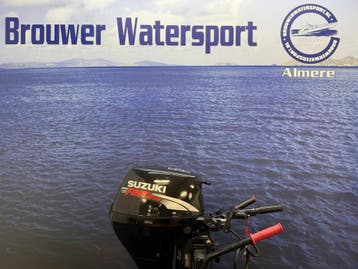 “ Suzuki 15 pk | Elektrische start | Langstaart “, 10 tot 30 pk, Viertaktmotor, Ophalen of Verzenden, Zo goed als nieuw