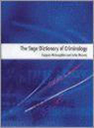 Sage Dictionary of Criminology - Eugene Mclaughlin, Verzenden, Gelezen, Eugene Mclaughlin