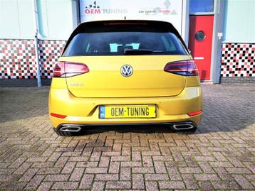 Diffuser geschikt voor GOLF 7.5 | R-line-LOOK | 17-20 |, Volkswagen, Nieuw, Ophalen of Verzenden, Achter