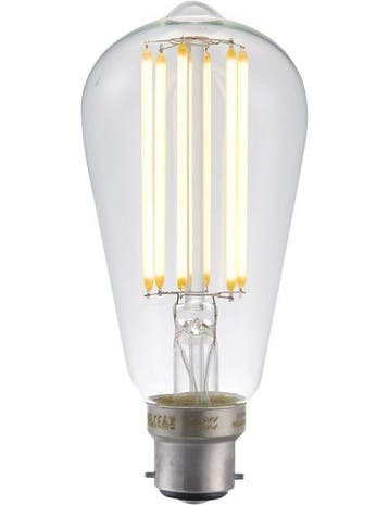 SPL Filament LED Rustieklamp ST58 B22d 6.5W 550lm 2700K H..., Ophalen of Verzenden, Nieuw