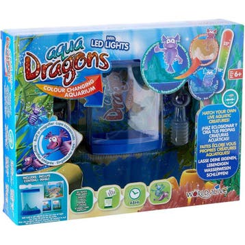 Aqua Dragons - Sea Monkeys Deluxe Aquarium + Colour Led