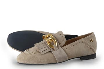 Babouche Loafers in maat 38 Beige, Verzenden, Beige, Overige typen, Zo goed als nieuw