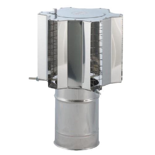Schoorsteenkap Firemaster Excellent 270 Rvs, Huis en Inrichting, Kachels