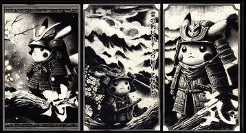 Æ (XX-XXI) - “Pikachu’s Samurai Quest”, (2024) Collectible!, Nieuw