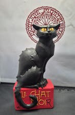 Mouseion - Beeldje - Le Chat Noir - Hars