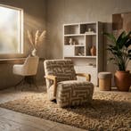 Fauteuil Olek - taupe Libre, Ophalen of Verzenden, Nieuw