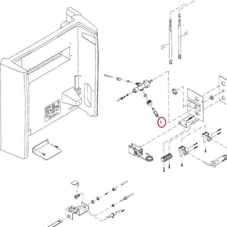 Dometic Filter Gasaansluiting RC1600/2200, Caravans en Kamperen, Koelboxen, Nieuw, Ophalen of Verzenden