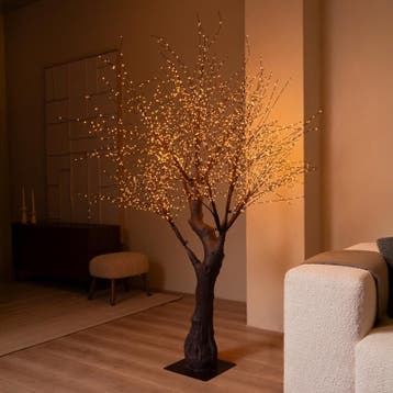 Lichtboom met goudkleurige ledlampjes - 220 x 200 cm | 3072, Verzenden, Nieuw