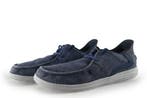 Skechers Instappers in maat 43 Blauw, Overige typen, Zo goed als nieuw, Skechers, Verzenden