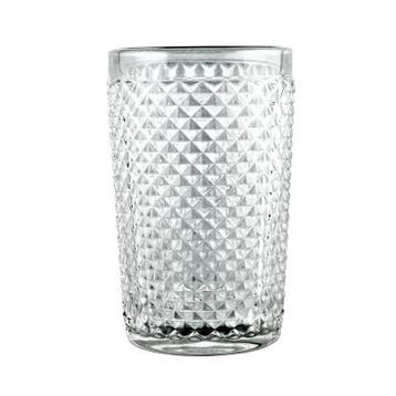 Longdrinkglazen | DANTE | Glas | 38cl | 6 Stuks | 125(h)mm, Verzenden, Nieuw in verpakking