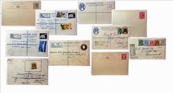 Gambia 1892/1979 - Gambia Postgeschiedenis en, Gestempeld