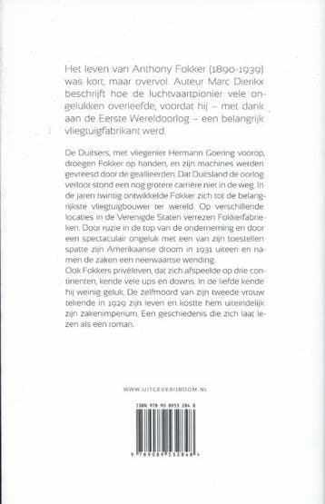 Anthony Fokker 9789089532848 Marc Dierikx, Boeken, Verzenden, Zo goed als nieuw, Marc Dierikx