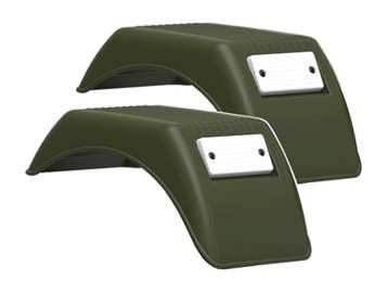 BERG-Onderdeel Skelter - XL Frame - Rear mudguards 90° Jeep, Ophalen of Verzenden, Nieuw