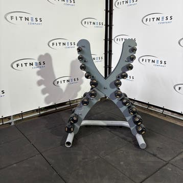 Lifemaxx Dumbell Set Incl Rek, Ophalen of Verzenden, Nieuw, Overige typen