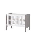 Cabino Baby Bed Fresno Wit&Grijs, Kinderen en Baby's, Babywiegjes en Ledikanten, Ophalen of Verzenden, Nieuw